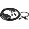 StarTech.com 10 ft 3m DisplayPort to VGA Adapter Cable with Audio – DP to VGA Converter – 1920×1200 (DP2VGAAMM3M)(6.5 feet)