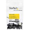 StarTech.com 10-32 Cage Nuts – 50 Pack – Rack Mount Clip Nuts – for Square Hole Server Rack – Black, TAA (CABCAGENUTS1032)