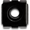 StarTech.com 10-32 Cage Nuts – 50 Pack – Rack Mount Clip Nuts – for Square Hole Server Rack – Black, TAA (CABCAGENUTS1032)