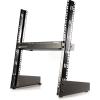 StarTech.com 12U Open Frame Server Rack – 19″ 2 Post Network Rack – Free Standing Audio Video & IT Equipment (RK12OD)(12U)