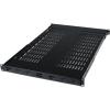 StarTech.com 1U 4-Post Adjustable Server Rack Mount Shelf – 330lbs(150 kg) – 19.5 to 38in Adjustable Mounting Depth Universal Tray for 19″ AV, Data & Network Equipment Rack – 27.5in Deep (ADJSHELFHD)(175 lbs | Vented)