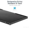 StarTech.com 1U 4-Post Adjustable Server Rack Mount Shelf – 330lbs(150 kg) – 19.5 to 38in Adjustable Mounting Depth Universal Tray for 19″ AV, Data & Network Equipment Rack – 27.5in Deep (ADJSHELFHD)(175 lbs | Solid)