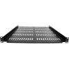 StarTech.com 1U Server Rack Shelf – Universal Vented Rack Mount Cantilever Tray for 19″ Network Equipment Rack & Cabinet – Durable Design – Weight Capacity 55lb/25kg – 12″ Deep (SHELF-1U-12-FIXED-V)(20″)