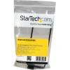 StarTech.com 1U Vertical 2.2 x 5.9in Server Rack Cable Management D-Ring Hook w/ Flexible Opening – Network Rack-Mount Cord Organizer Ring (CMHOOK1UL), Black(2.2 x 5.9in)