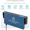 StarTech.com 1U Vertical Wall-Mount Bracket for 19Inch Rack Mountable Equipment, 121lb/55kg Capacity, for Patch Panels/Servers(1U)