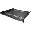 StarTech.com 1x 1U Vented Server Rack Shelf – 16in Deep – 44lbs Capacity (CABSHELF116V) Bundle with 1x 1U Rackmount PDU Power Strip with 8 Outlets (RKPW081915)