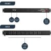 StarTech.com 1x 8U Wall-Mount Bracket for Rack-Mount Equipment (WALLMOUNT8) Bundle with 1x 1U Rackmount PDU Power Strip with 8 Outlets (RKPW081915)(8U)