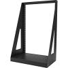 StarTech.com 2-Post 16U Heavy-Duty Desktop Server Rack, Small Open Frame 19in Computer Rack, Compact Network Rack for AV / Studio / Data / IT Equipment, Two-Post Home/Office Rack, TAA (2POSTRACK16)(16U)