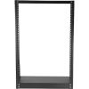StarTech.com 2-Post 16U Heavy-Duty Desktop Server Rack, Small Open Frame 19in Computer Rack, Compact Network Rack for AV / Studio / Data / IT Equipment, Two-Post Home/Office Rack, TAA (2POSTRACK16)(16U)
