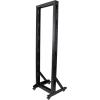 StarTech.com 2-Post 42U Mobile Open Frame Server Rack, Two Post 19in Network Rack with Casters, Rolling Open Rack for AV/Data/IT Equipment, Computer Rack for Home/Office Spaces (2POSTRACK42)(2 Post)