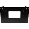 StarTech.com 2-Post 8U Open Frame Wall Mount Network Rack with Built-in Shelf, Wall Mount Data Rack with Adjustable Depth for AV / Computer / IT Equipment, TAA Compliant Server Rack (WALLSHELF8U)(4U)