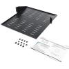 StarTech.com 2-Post Server Rack Shelf – Center Mount – 19 Inch -2U – Black – Supports up to 75 lb. (34 kg) – Vented (CABSHF2POSTV2)