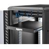StarTech.com 2U Sliding Server Rack Mount Shelf – 20 to 30in Adjustable Mounting Depth – Vented – 50lb – Heavy Duty Universal 19” Rack Shelf for Equipment Rack – 24in Deep (UNISLDSHF19)(1.8″x17.5″x22″)