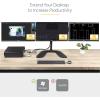 StarTech.com 3-Port MST Hub – DisplayPort to 3X HDMI, Triple 4K 60Hz Monitors, DP 1.4 Multi-Monitor Video Adapter, 1ft (30cm) Built-in Cable, USB Powered, Windows Only (MST14DP123HD)(3x HDMI)
