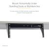 StarTech.com 3U 19″ Wall Mount Vertical Rack Bracket, Wall Mount Patch Panel Bracket for Data/AV/IT/Computer Equipment, 3U Rack for Cabinet or Server Room, Supports 150lb (68kg) , TAA (RK319WALLV)(5U)