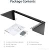 StarTech.com 3U 19″ Wall Mount Vertical Rack Bracket, Wall Mount Patch Panel Bracket for Data/AV/IT/Computer Equipment, 3U Rack for Cabinet or Server Room, Supports 150lb (68kg) , TAA (RK319WALLV)(4U)