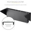 StarTech.com 3U 19″ Wall Mount Vertical Rack Bracket, Wall Mount Patch Panel Bracket for Data/AV/IT/Computer Equipment, 3U Rack for Cabinet or Server Room, Supports 150lb (68kg) , TAA (RK319WALLV)(5U)