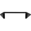 StarTech.com 3U 19″ Wall Mount Vertical Rack Bracket, Wall Mount Patch Panel Bracket for Data/AV/IT/Computer Equipment, 3U Rack for Cabinet or Server Room, Supports 150lb (68kg) , TAA (RK319WALLV)(6U)
