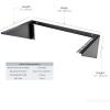StarTech.com 3U 19″ Wall Mount Vertical Rack Bracket, Wall Mount Patch Panel Bracket for Data/AV/IT/Computer Equipment, 3U Rack for Cabinet or Server Room, Supports 150lb (68kg) , TAA (RK319WALLV)(6U)