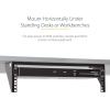 StarTech.com 3U 19″ Wall Mount Vertical Rack Bracket, Wall Mount Patch Panel Bracket for Data/AV/IT/Computer Equipment, 3U Rack for Cabinet or Server Room, Supports 150lb (68kg) , TAA (RK319WALLV)(3U)