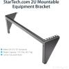 StarTech.com 3U 19″ Wall Mount Vertical Rack Bracket, Wall Mount Patch Panel Bracket for Data/AV/IT/Computer Equipment, 3U Rack for Cabinet or Server Room, Supports 150lb (68kg) , TAA (RK319WALLV)(2U)