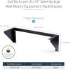 StarTech.com 3U 19″ Wall Mount Vertical Rack Bracket, Wall Mount Patch Panel Bracket for Data/AV/IT/Computer Equipment, 3U Rack for Cabinet or Server Room, Supports 150lb (68kg) , TAA (RK319WALLV)(3U)