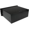 StarTech.com 4U Rack Mount Drawer – 55 lb (25 kg) – 4U Steel Storage Rack Drawer for 19″ AV / Sever / Network Equipment Rack or Cabinet (4UDRAWER) Black(14 Inch depth)