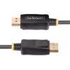 StarTech.com 6.6ft (2m) DisplayPort to HDMI Adapter Cable, 4K 60Hz with HDR, DP to HDMI 2.0b Cable, Active Video Converter