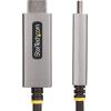 StarTech.com 6ft (2m) DisplayPort to HDMI Adapter Cable, 8K 60Hz, 4K 144Hz, HDR10, DP 1.4 to HDMI 2.1 Active Video Converter, DisplayPort Desktop to HDMI Monitor (133DISPLAYPORTHDMI21)
