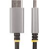 StarTech.com 6ft (2m) DisplayPort to HDMI Adapter Cable, 8K 60Hz, 4K 144Hz, HDR10, DP 1.4 to HDMI 2.1 Active Video Converter, DisplayPort Desktop to HDMI Monitor (133DISPLAYPORTHDMI21)