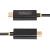 StarTech.com 9.8ft (3m) DisplayPort to HDMI Adapter Cable, 4K 60Hz with HDR, DP to HDMI 2.0b Cable, Active Video Converter