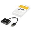 StarTech.com DisplayPort to HDMI VGA Adapter – DP 1.2 HBR2 to HDMI 2.0 (4K 60Hz) or VGA 1080p Converter Dongle – DP to HDMI or VGA Monitor Adapter – Digital Video Display Adapter (DP2VGAHD20)