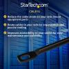 StarTech.com Horizontal Lacing Bar – Server Rack Cable Management – 19″ Network Rack Mount Cord Organizer- 10 Pack, TAA (CMLB10)