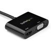 StarTech.com Mini DisplayPort to HDMI VGA Adapter – mDP 1.2 HBR2 to HDMI 2.0 (4K 60Hz) or VGA 1080p Video Converter Dongle – Mini DP to HDMI or VGA Monitor – Thunderbolt 2 Compatible (MDP2VGAHD20)