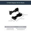 StarTech.com Server Rack Depth Extender – 2U – 4in / 10 cm – TAA Compliant – Recessed Rack Adapter – Rack Mount Adapter Kit – Network Rack Extender (RDA2U)(1U)