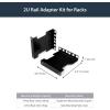 StarTech.com Server Rack Depth Extender – 2U – 4in / 10 cm – TAA Compliant – Recessed Rack Adapter – Rack Mount Adapter Kit – Network Rack Extender (RDA2U)(2U)