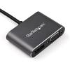 StarTech.com USB C Multiport Video Adapter – USB-C to 4K 60Hz DisplayPort 1.2 or 1080p VGA Monitor Adapter – USB Type-C 2-in-1 DP (HBR2 HDR)/VGA Display Converter- Thunderbolt 3 Compatible (CDP2DPVGA)