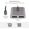StarTech.com USB-C to Dual Displayport 1.4 Adapter, USB Type-C Muliti-Monitor MST Hub, Dual 5K 60Hz DP Laptop Display Extender / Splitter, HDR, Extra-Long Built-In Cable, Windows Only (MST14CD122DP)(2 x DP 1.4)