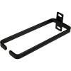 StarTech.com 1U Vertical 2.2 x 5.9in Server Rack Cable Management D-Ring Hook w/ Flexible Opening – Network Rack-Mount Cord Organizer Ring (CMHOOK1UL), Black(2.2 x 5.9in)