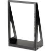 StarTech.com 2-Post 16U Heavy-Duty Desktop Server Rack, Small Open Frame 19in Computer Rack, Compact Network Rack for AV / Studio / Data / IT Equipment, Two-Post Home/Office Rack, TAA (2POSTRACK16)(16U)