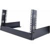 StarTech.com 2-Post 4U Desktop Server Rack, Small Open Frame 19in Computer Rack, Compact Network Rack for AV / Studio / Data / IT Equipment, Free Standing Two-Post Home/Office Rack (RK4OD)(9.3″ x 19.7″ x 11.5″)