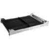 StarTech.com 2U Sliding Server Rack Mount Shelf – 20 to 30in Adjustable Mounting Depth – Vented – 50lb – Heavy Duty Universal 19” Rack Shelf for Equipment Rack – 24in Deep (UNISLDSHF19)(50 lbs-Vented)