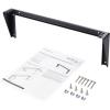 StarTech.com 3U 19″ Wall Mount Vertical Rack Bracket, Wall Mount Patch Panel Bracket for Data/AV/IT/Computer Equipment, 3U Rack for Cabinet or Server Room, Supports 150lb (68kg) , TAA (RK319WALLV)(1U)