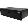 StarTech.com 4U Rack Mount Drawer – 55 lb (25 kg) – 4U Steel Storage Rack Drawer for 19″ AV / Sever / Network Equipment Rack or Cabinet (4UDRAWER) Black(9 Inch depth)