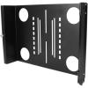 StarTech.com 4U Universal VESA LCD Monitor Mounting Bracket for 19-inch Rack or Cabinet – TAA Compliant – Cold-Pressed Steel Bracket (RKLCDBK)(Swivel)