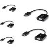 StarTech.com 5-Pack DisplayPort to VGA Adapter – DisplayPort 1.2 to VGA Active Adapter – Digital DP to Analog VGA Video Converter Dongle – DisplayPort Male to VGA Female Monitor Adapter (DP2VGA3X5)(5 Pack)