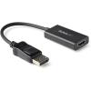 StarTech.com DisplayPort to HDMI Adapter – 4K 60Hz HDR10 Active DisplayPort 1.4 to HDMI 2.0b Video Converter – 4K DP to HDMI Adapter Dongle for Monitor/Display/TV – Latching DP Connector (DP2HD4K60H)
