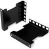 StarTech.com Server Rack Depth Extender – 2U – 4in / 10 cm – TAA Compliant – Recessed Rack Adapter – Rack Mount Adapter Kit – Network Rack Extender (RDA2U)(2U)