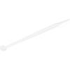 StarTech.com 4″(10cm) Cable Ties – 3/32″(2.5mm) Wide, 7/8″(22mm) Bundle Diameter, 18lb(8kg) Tensile Strength, Nylon Self Locking Zip Ties with Curved Tip – 94V-2/UL Listed, 1000 Pack – Black, TAA(White)