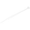 StarTech.com 10″(25cm) Cable Ties – 1/8″(4mm) Wide, 2-5/8″(68mm) Bundle Diameter, 50lb(22kg) Tensile Strength, Nylon Self Locking Zip Ties w/Curved Tip, 94V-2/UL Listed, 1000 Pack – Black, TAA(White)